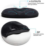 Medipaq® Bounce Back Memory Foam Donut Ring Cushion