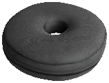 Medipaqå¨ Memory Foam Ring Cushion  The Medipaqå¨ Memory Foam Ring Cushion moulds to the contours of your body The cut out of the dounut cushion eliminates pressure on sensitive areas which promotes faster healing during conditions such as piles, after operations or childbirth.
