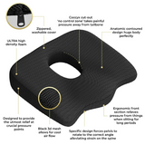 Medipaq® Luxury Orthopaedic Coccyx Support Seat Cushion