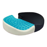 Medipaq®️ Memory Foam + Cooling Gel Coccyx Support Seat Cushion