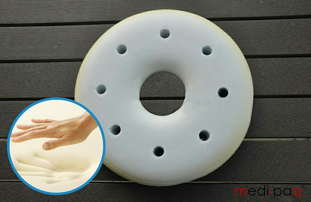Medipaq® Memory Foam Donut Ring Cushion OrthoCushion